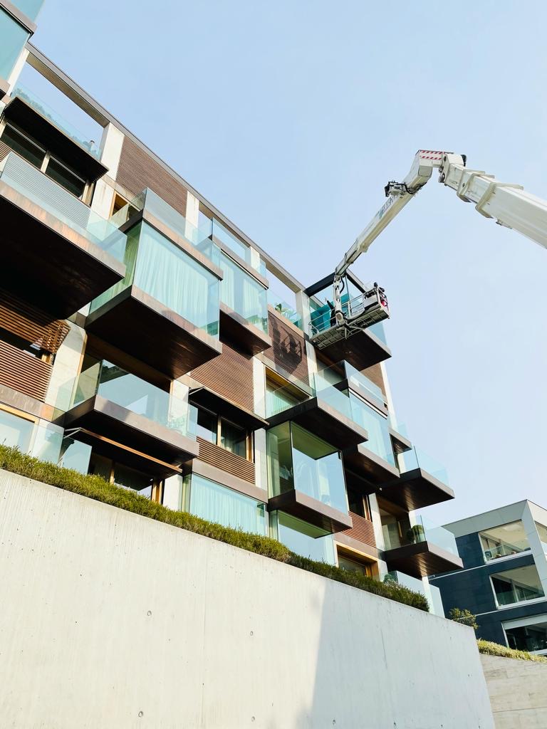 Pulizia esterna facciate